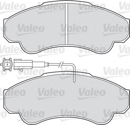 Compre 1623060180 Peugeot/Citroen Sapatas do freio dianteiras de disco