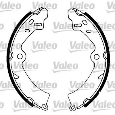 Sapatas do freio traseiras de tambor VALEO 562046 preço, a partir de 33,63 USD