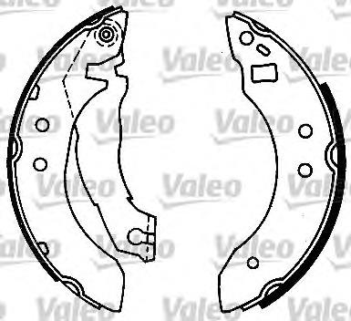 Sapatas do freio traseiras de tambor Ford 5020413 preço, a partir de 22,71 USD