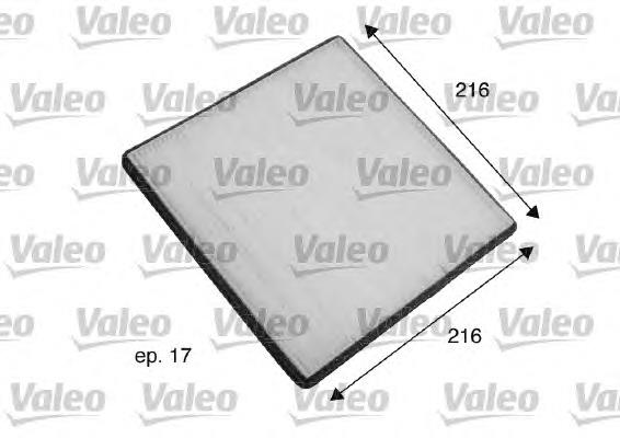 Filtro de salão VALEO 698796