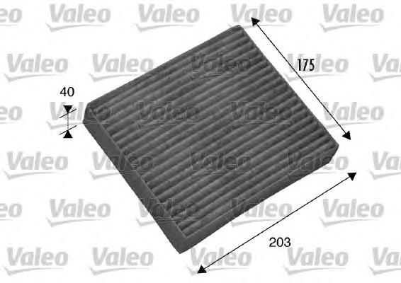 Filtro de salão 698802 VALEO