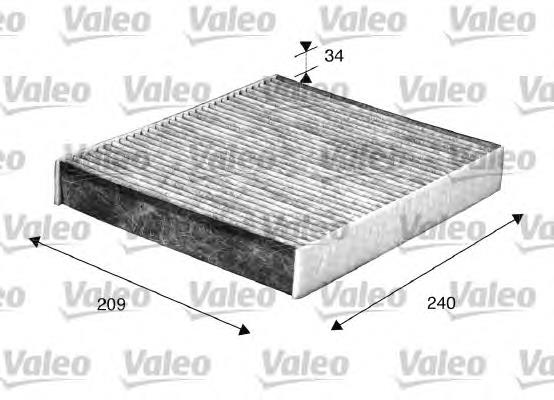 Filtro de salão 1713180 Ford