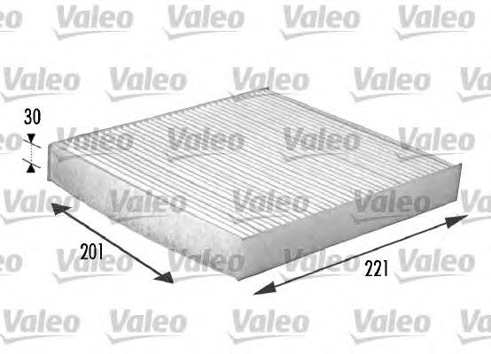 Filtro de salão 698734 VALEO