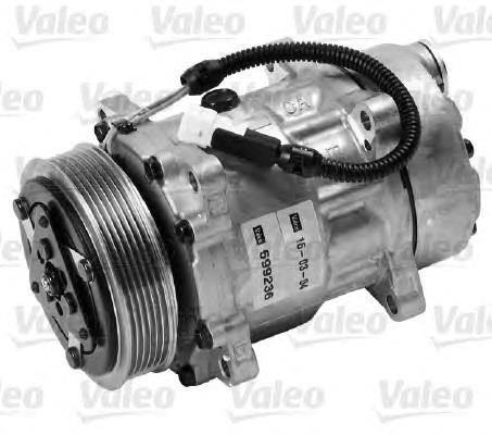 699236 VALEO Compressor de aparelho de ar condicionado