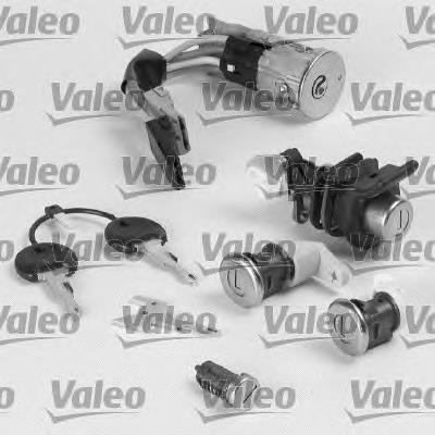 256903 VALEO Fechadura da porta de encendido com chaves, kit