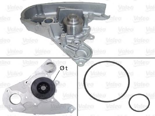 Bomba de água (bomba) de esfriamento Fiat/Alfa/Lancia 5802420061