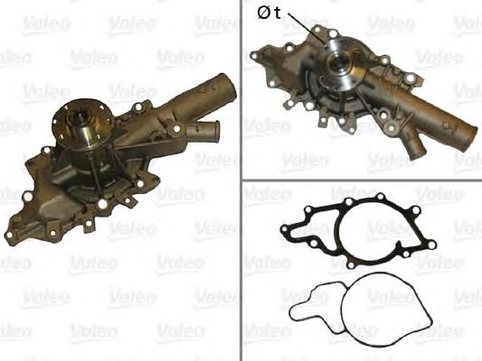 Bomba de água (bomba) de esfriamento Mahle Original CP112000P preço, a partir de 86,28 USD