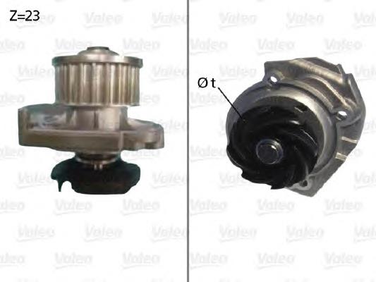 Compre 506686 VALEO Bomba de água (bomba) de esfriamento