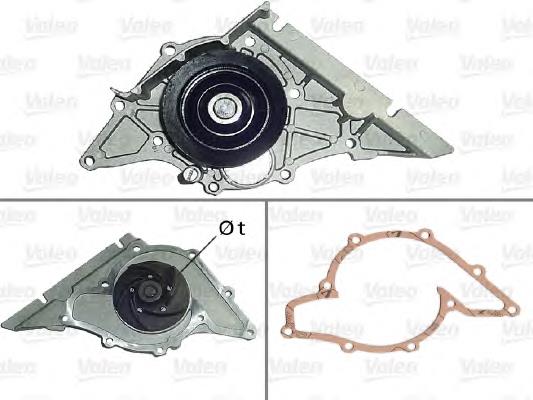 Bomba de água (bomba) de esfriamento Mahle Original CP149000P preço, a partir de 59,52 USD