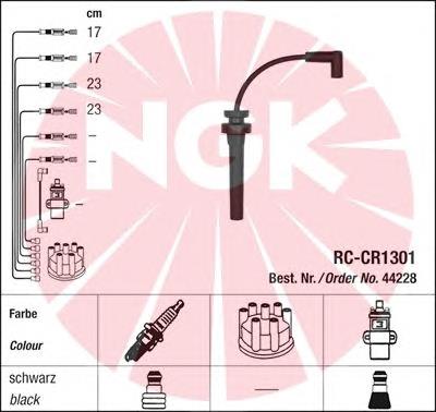 44228 NGK Fios de alta voltagem, kit