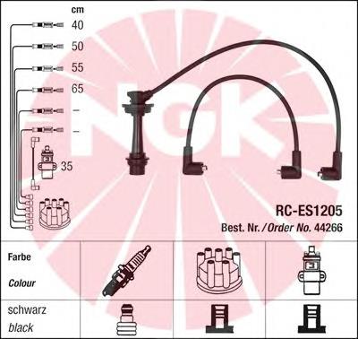 Fios de alta voltagem, kit 3370564B10 Suzuki