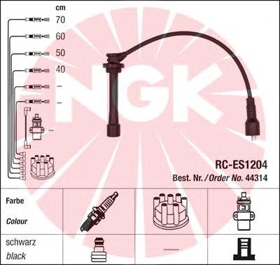 Fios de alta voltagem, kit 3374086G00 Suzuki