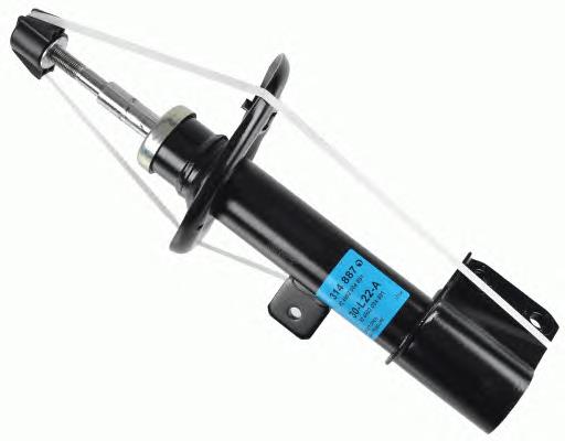 Compre 1623342580 Peugeot/Citroen Amortecedor dianteiro esquerdo