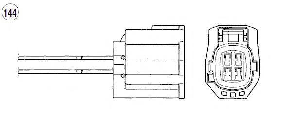 Sonda lambda, sensor de oxigênio até o catalisador LFL818861C Mazda