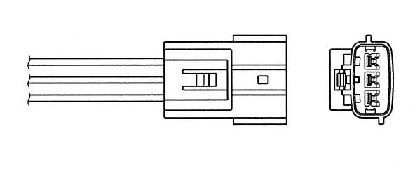 90231 Sidat Sonda lambda, sensor de oxigênio