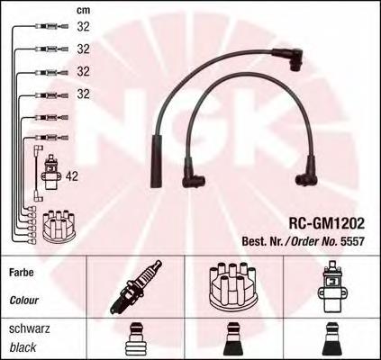Fios de alta voltagem, kit NGK 5557 preço, a partir de 38,13 USD