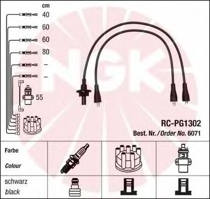 Fios de alta voltagem, kit 85190 FAE