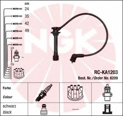 Compre OK30F18140 Hyundai/Kia Fios de alta voltagem, kit