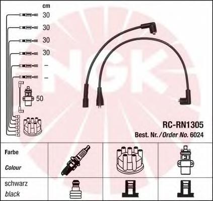 Fios de alta voltagem, kit CLS149 Champion