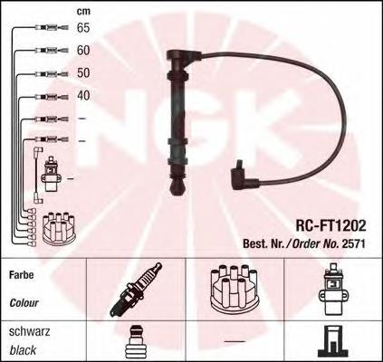 Fios de alta voltagem, kit 2999 NGK