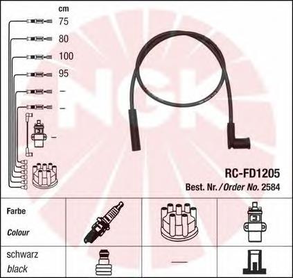 Fios de alta voltagem, kit Ford 2239471 preço, a partir de 40,30 USD
