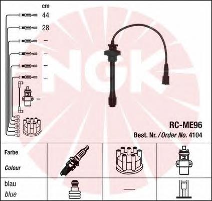 Compre MD318433 Mitsubishi Fios de alta voltagem, kit
