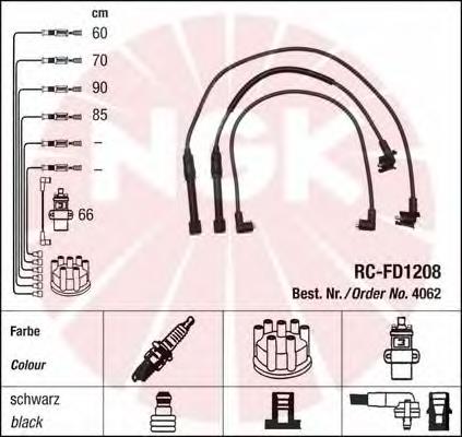 Fios de alta voltagem, kit Ford 2239469 preço, a partir de 31,78 USD