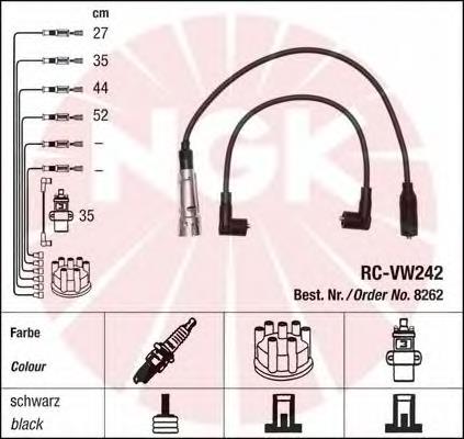 Fios de alta voltagem, kit 85691 FAE