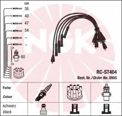 Fios de alta voltagem, kit NGK 0905 preço, a partir de 21,87 USD