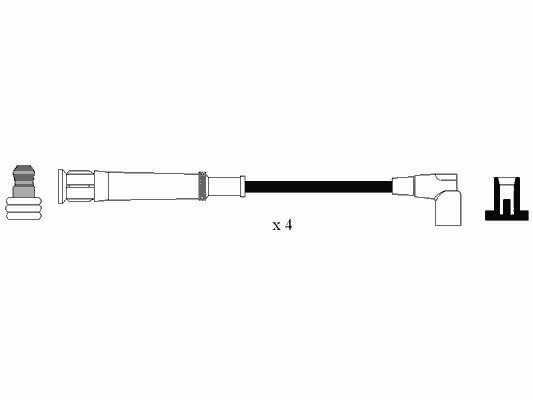 Fios de alta voltagem, kit BMW 12121727627 preço, a partir de 60,78 USD