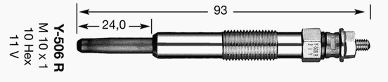 660007 Maxgear Vela de incandescência