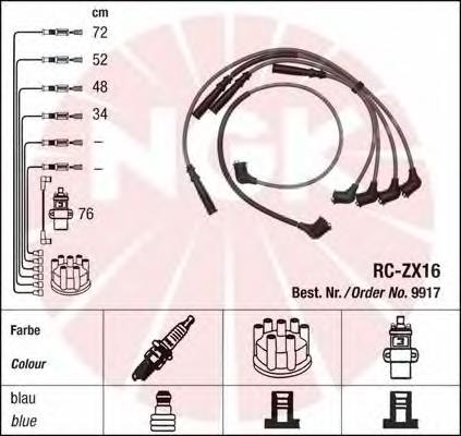 Fios de alta voltagem, kit NGK 9917 preço, a partir de 41,38 USD