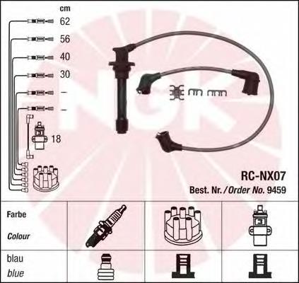 Fios de alta voltagem, kit NGK 9459 preço, a partir de 78,42 USD