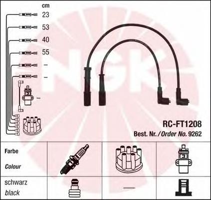 46749624 Fiat/Alfa/Lancia Fios de alta voltagem, kit