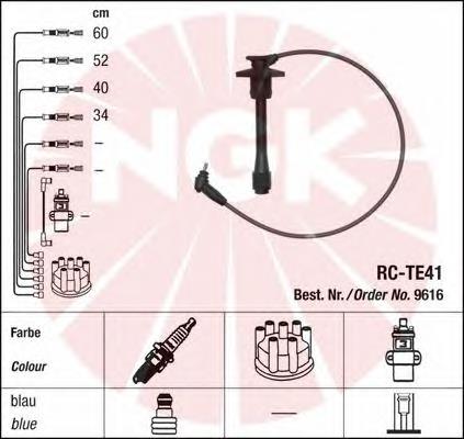 CLS234 Champion Fios de alta voltagem, kit