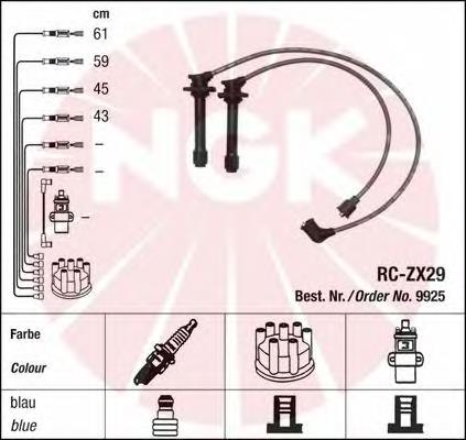 83640 FAE Fios de alta voltagem, kit