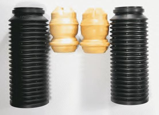 Pára-choque (grade de proteção) de amortecedor dianteiro + bota de proteção Cautex 460093