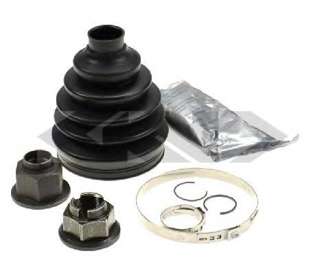 24886 GKN-Spidan Bota de proteção externa de junta homocinética do semieixo dianteiro