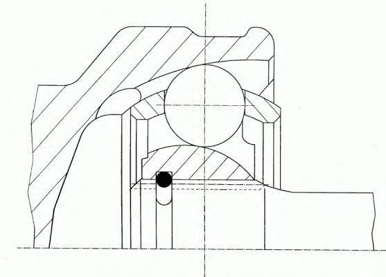Junta homocinética externa dianteira GKN-Spidan 23693 preço, a partir de 100,51 USD