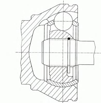 Junta homocinética externa dianteira 400652 Trakmotive/Surtrack