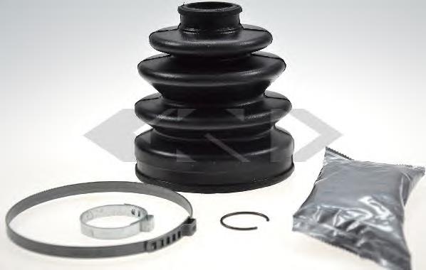25520 GKN-Spidan Bota de proteção externa de junta homocinética do semieixo dianteiro