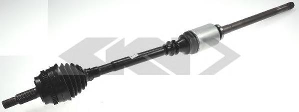 Semieixo (acionador) dianteiro direito 21552 GKN-Spidan