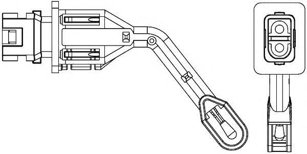 Sensor de temperatura de ar no salão 17SKV288 SKV