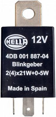 Compre 4DB001887041 HELLA Relê de pisca-pisca