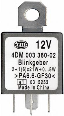 Compre 4DM003360021 HELLA Relê de pisca-pisca