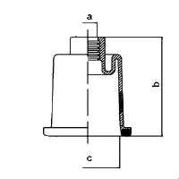 Bota de proteção direita do mecanismo de direção (de cremalheira) Peugeot/Citroen 406621 preço, a partir de 14,89 USD