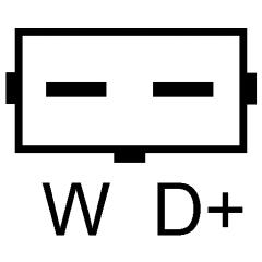 Gerador 021903025CX VAG