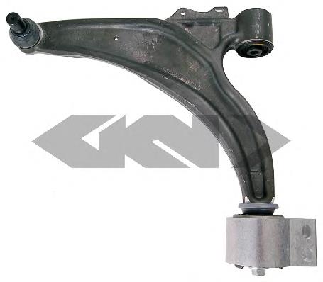 Braço oscilante inferior esquerdo de suspensão dianteira 13463244 Opel