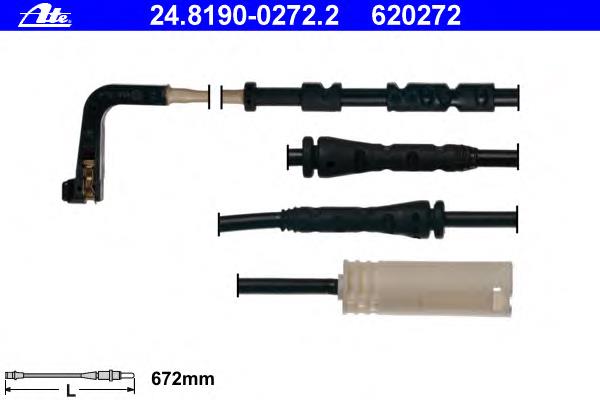 20944356 Swag Sensor dianteiro direito de desgaste das sapatas do freio