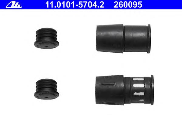 11010157042 ATE Kit de reparação de suporte do freio dianteiro